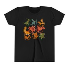 Dinosaur Kids T Shirt, Dino Fun Shirt, Back to School Shirt, Halloween Gift