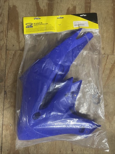 Cycra Powerflow Intake Radiator Shrouds Blue 1CYC-1784-62 - Picture 2 of 3