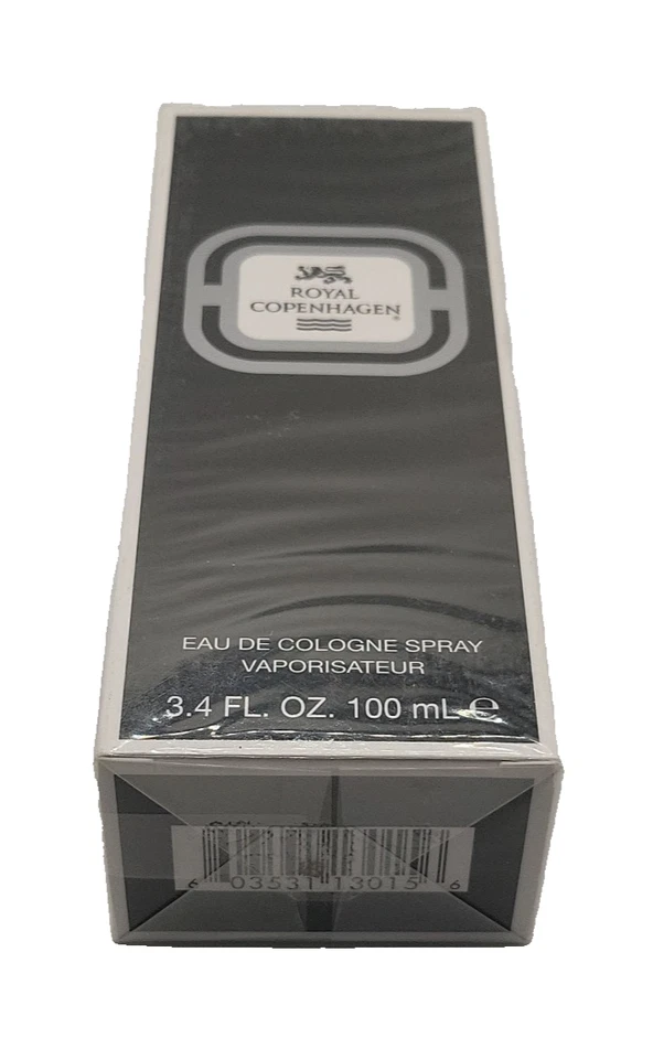 Royal Copenhagen 3,4 OZ Eau de Cologne Spray Sellado Foto 3 de 4