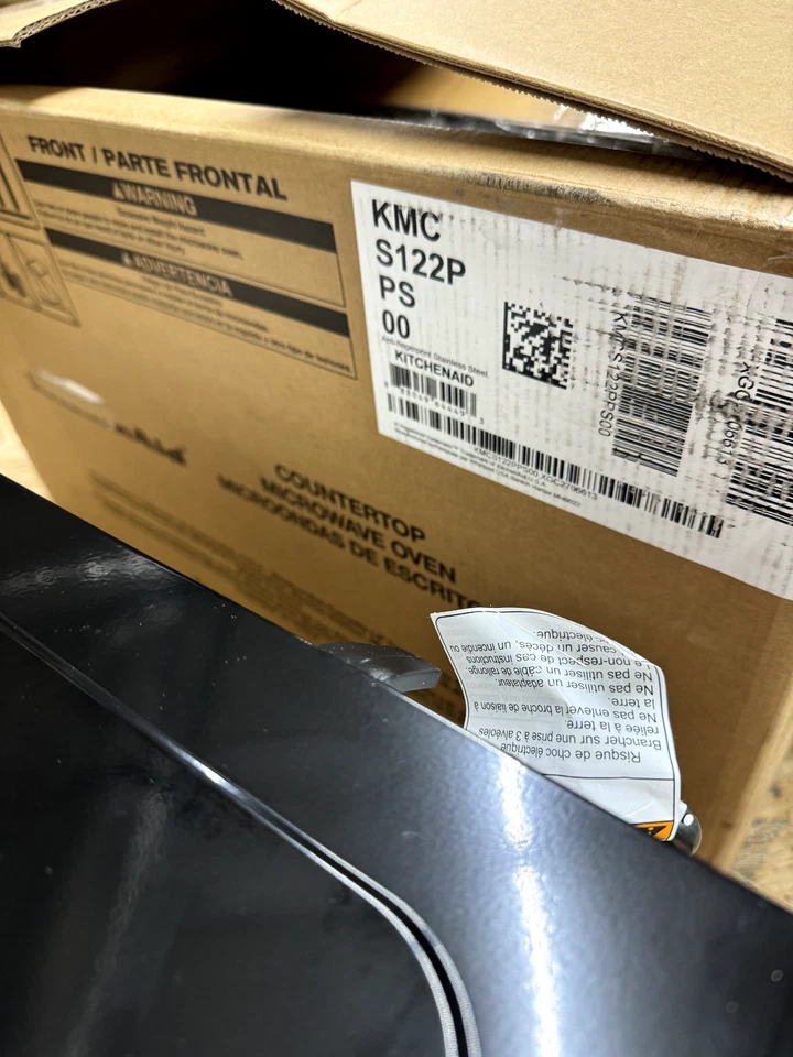 KitchenAid KMCS122PPS 1.6 Cu. Ft.Countertop Microwave w/Auto Functions,Stainless - Image 4 of 4