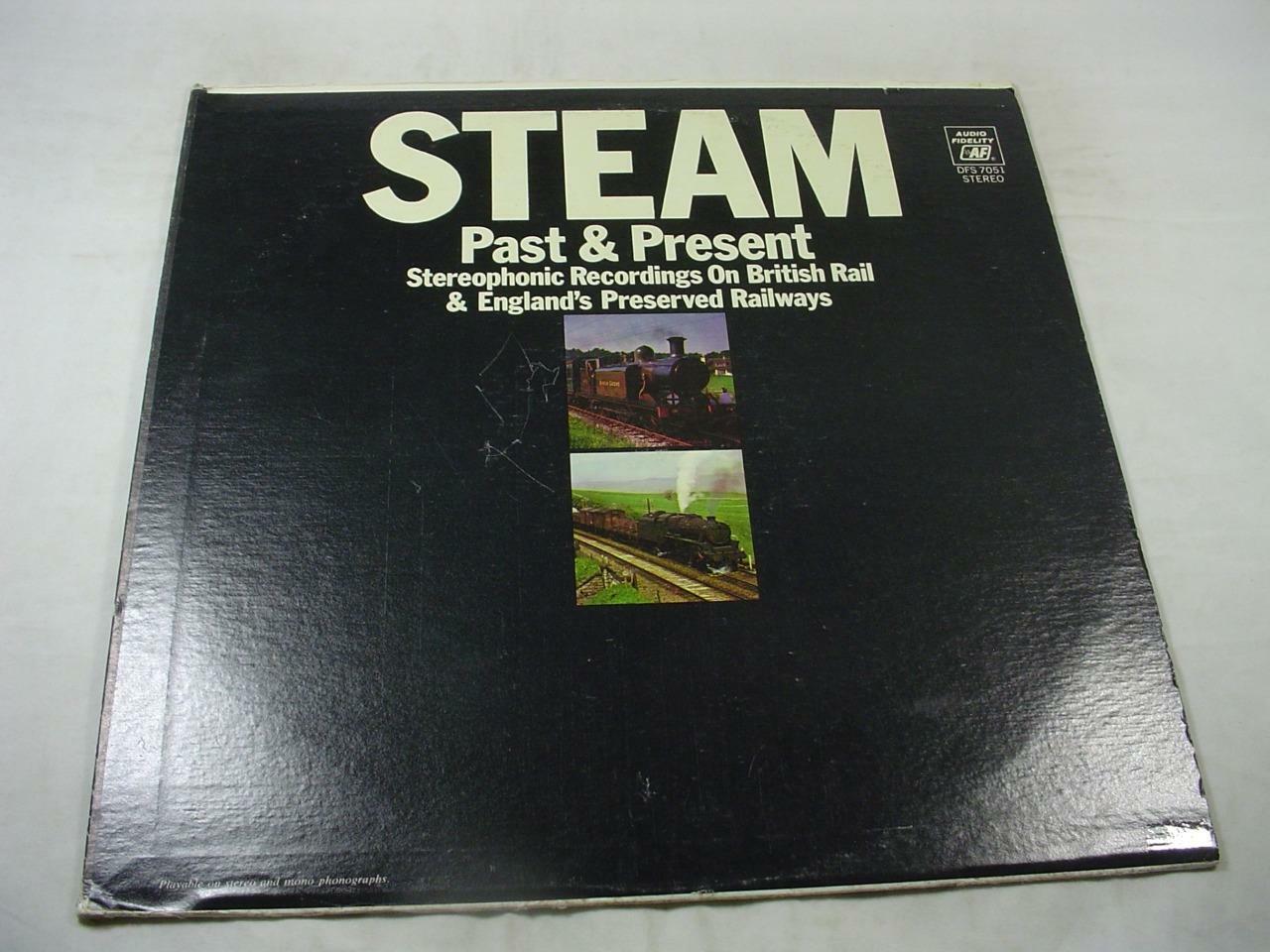 Vintage Steam Train Audio Fidelity DFS-7051 Record-image