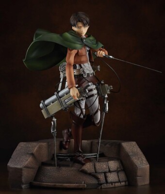 進撃の巨人　LEVI リヴァイ　プルクラ PULCHRA フィギュア s-l400.jpg