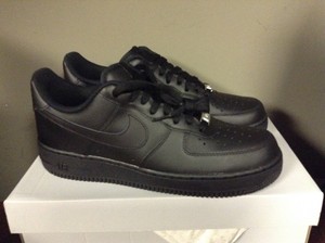 Nike Air Force 1 Low BLACK Classic '07 315122 001 LIMITED RARE AF1 Nike Air Force 1 Low BLACK Classic '07 315122 001 LIMITED RARE AF1