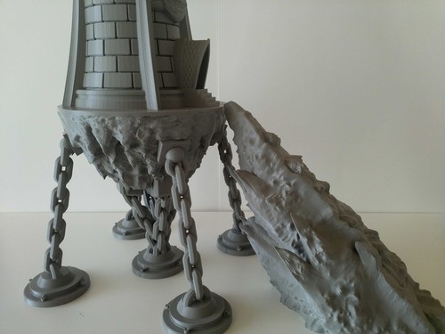 Ethilia Observatory Elfen / High Elves Terrain - 3D Druck ca. 47x36 cm - Picture 6 of 11