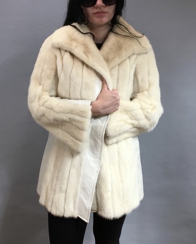 Mink Coat / Jacket SZ M - Picture 13 of 14