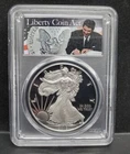 2018 W PROOF AMERICAN SILVER EAGLE PCGS PR 70 DCAM FS- Liberty Coin Act Label
