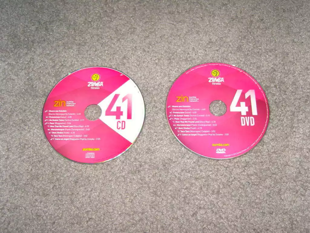 ZUMBA  CD DVD