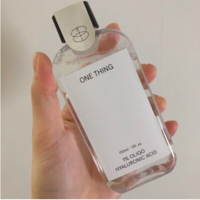 ONE THING 1% Oligi Hyaluronic Acid 150ml 100% PURE Harmful Chemical-Free Toner
