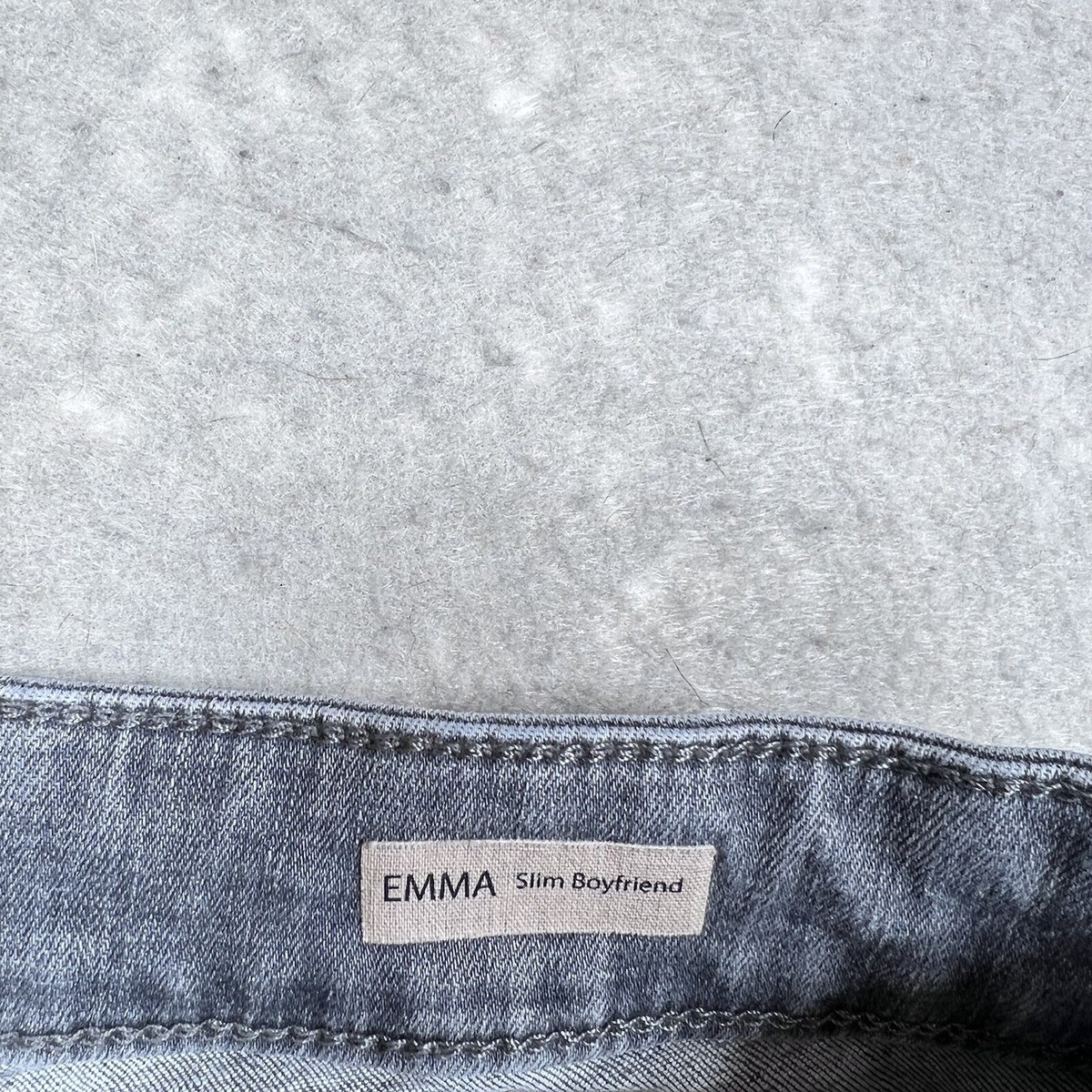Jean Mavi Emma Skinny Boyfriend Taille 2 – Délavé Bleu, Occasion Très Bon état