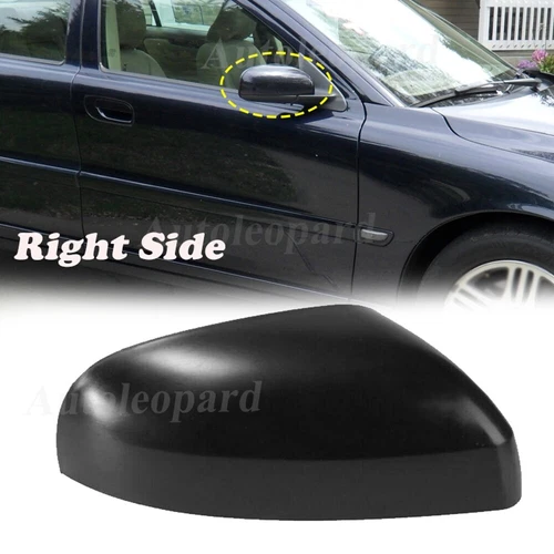 RH Passenger Outside Rear View Wing Mirror Cover For Volvo S60 S80 V70 2004-2006