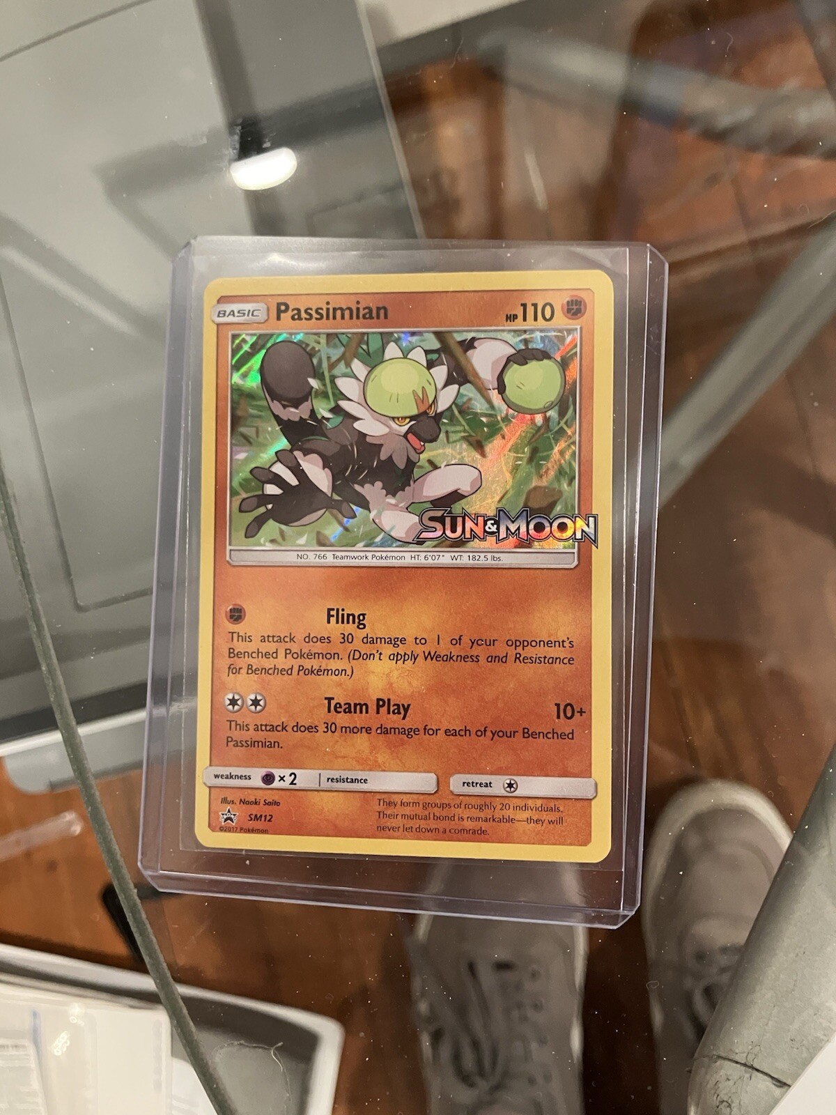 Passimian SM12  - Pokemon SM Pre-Release Black Star Promo