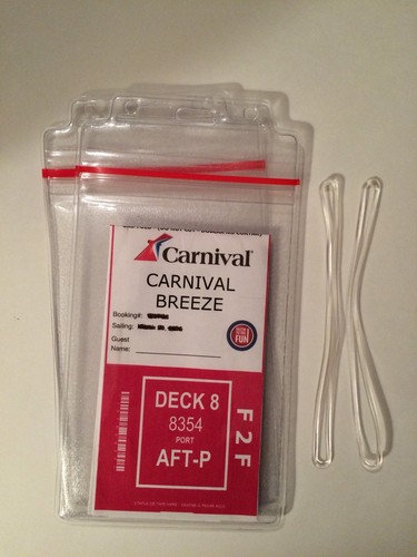 Cruise Line Luggage Tag Holders 