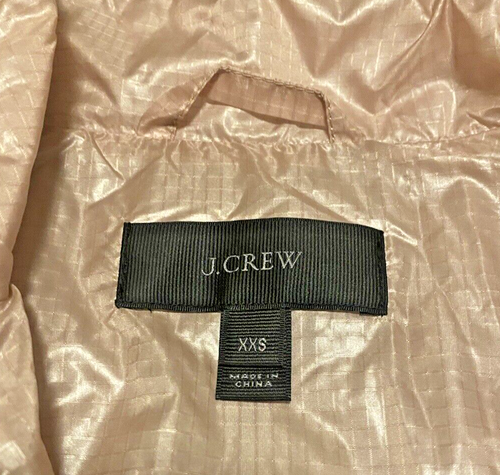J. Crew Women's Quilted Full Zip Puffer Vest Sz. XXS - Picture 3 of 8