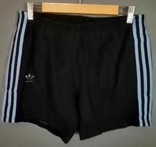 VINTAGE OLD RETRO MEN'S ADIDAS WEST GERMANY SHORTS PANTALONES SIZE M 6 MEDIUM