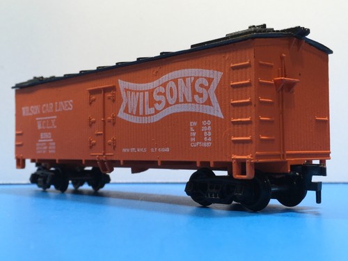 HO Scale "Wilson Car Lines" WCLX 8350 Forty Foot Freight Train Box Car #2 - Picture 2 of 12