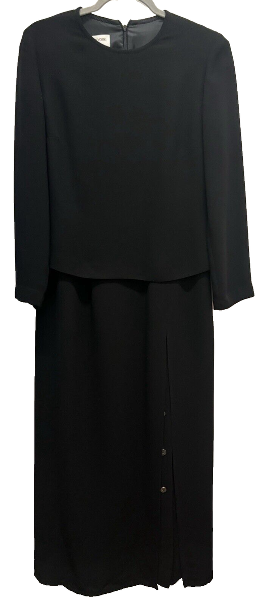 Jones New York Womens Dress Black size 6