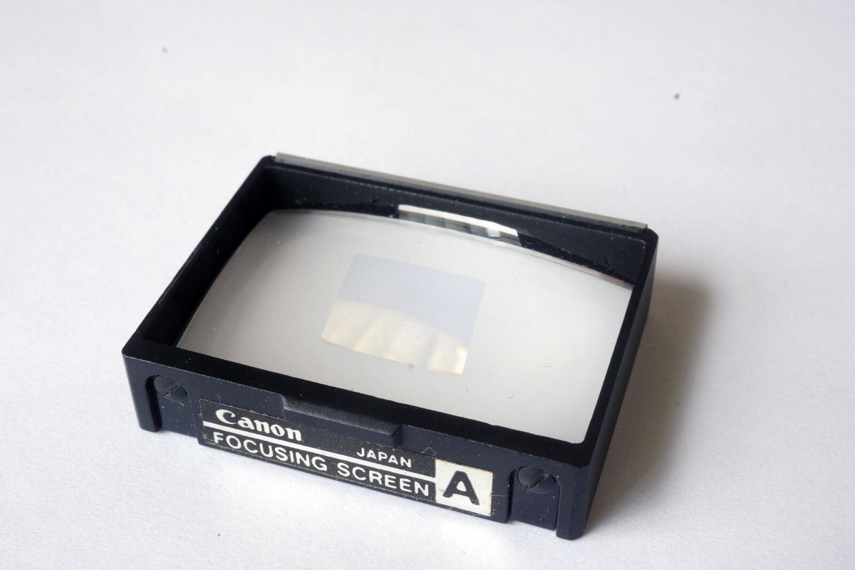 Canon Vintage Focusing Screen Type A for Canon F-1 Camera Barely
