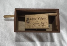 QUAKER BOY “Easy Yelper” Push Pull Friction Box Turkey Call 🦃 hunting