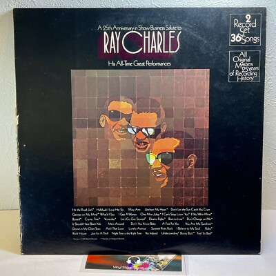 Ray Charles - A 25th Anniversary In Show Business Salute To Ray Charles / 2LP