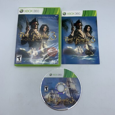 Port Royale 3 Pirates & Merchants (Microsoft Xbox 360, 2012) Complete W/ Manual
