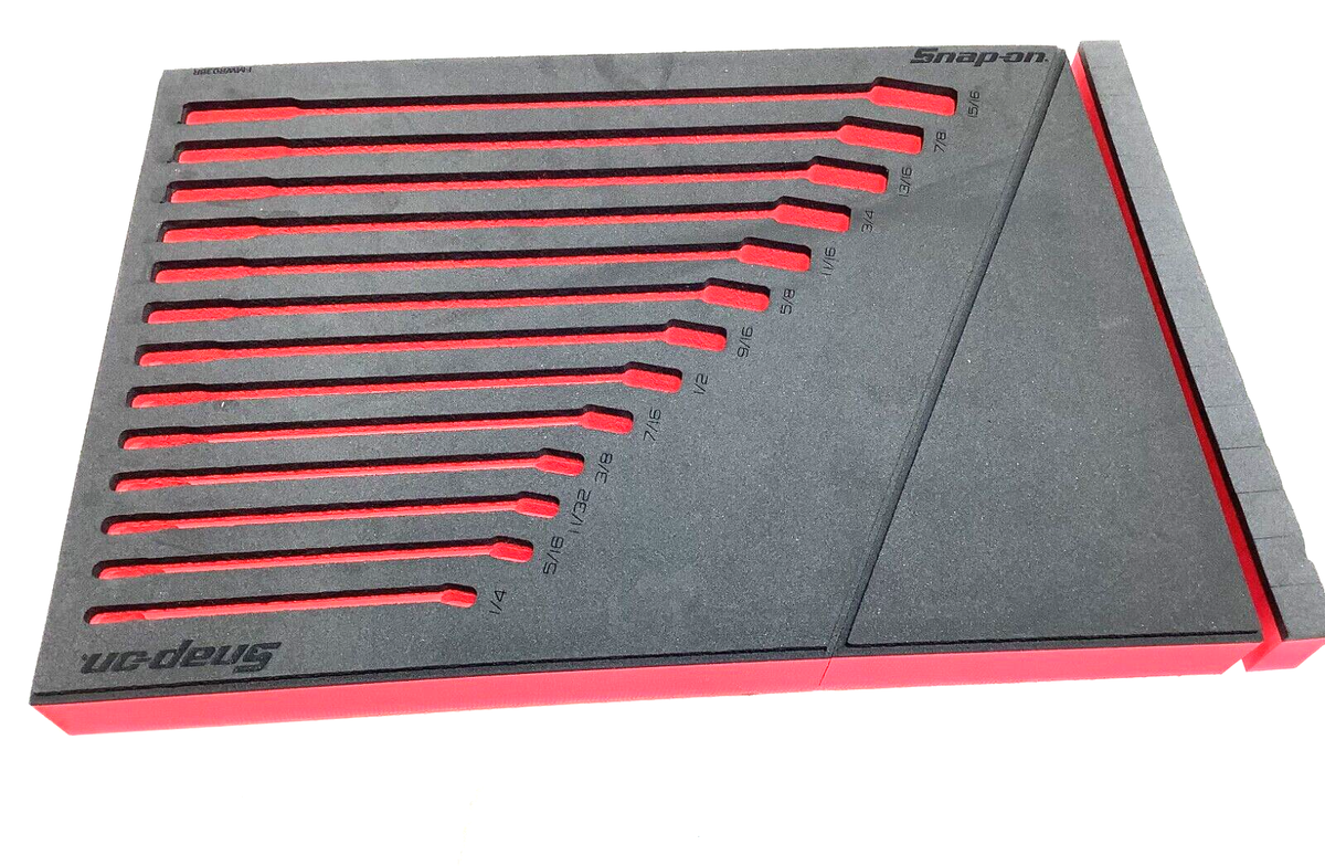 Snap-on FMWR03BR Red Foam Organizer for 13pc 1/4