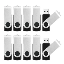 8GB Flash Drive 10 Pack Bulk USB Flash Drives, USB2.0 Thumb Drive USB Stick f...