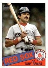 1985 Topps #785 Tony Armas Boston Red Sox