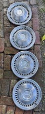 Chevrolet 70s Impala Bel Air Oem 15 Vintage Hubcaps Set Of 4