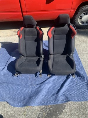 2013/2017 Scion FRS M/Gt-86 Front Driver/Passager Cloth OEM SeatsRed Stitching