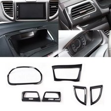 Carbon Fiber Interior Accessories Whole Kit Cover For Honda Cr-v Crv 2012-2014 Carbon Fiber Interior Accessories Whole Kit Cover For Honda Cr-v Crv 2012-2014