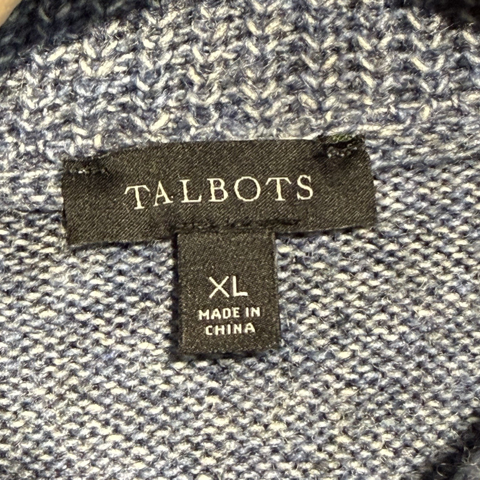 Talbots Breton Button Collar Pullover Sweater Wom… - image 4