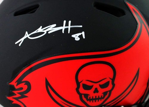 Antonio Brown Signed TB Bucs F/S Eclipse Speed Authentic Helmet- JSA W Auth - Picture 5 of 7