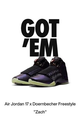 ジョーダン1 17㎝ 未使用 Size 12.5 - Air Jordan 17 Retro 2026 Low Doernbecher for sale