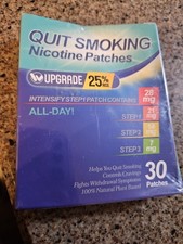 Quit Smoking Nicotine Patches 30 28mg New- Exp 02/2028