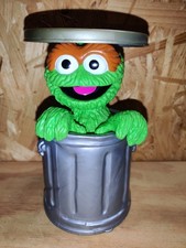 Vintage Sesamstraße Oskar aus der Tonne Spiel, Oscar the Grouch Game, Lewco 1988