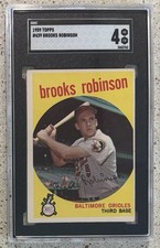 1959 Topps Brooks Robinson #439 SGC 4