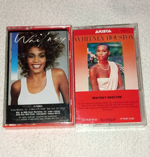 Whitney Houston 2 Cassette Lot: Self Titled,  Whitney