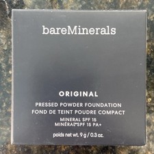 Image of bareMinerals Original Pressed Powder Foundation Mineral SPF 15 - Fair 01 -0.3oz