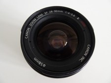 CANON EF 28-90MM, F4-5.6 USM, ZOOM LENS. WORKING IN AF BUT MISSING MF/AF SWITCH.
