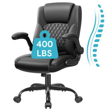 COOLHUT Leather Office Chair Big and Tall Off...