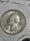 1947 WASHINGTON QUARTER --NICE LUSTER-- AU   " FREE SHIPPING"