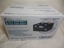 NEW LiteFuze LR-5000 5000 Watt Step Down Voltage Regulator/ Converter 110/220V