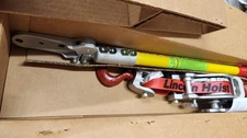 NEW Lincoln Hoist 30W08 3/4 Ton Lineman Web Strap Ratchet Winch Hoist Come Along