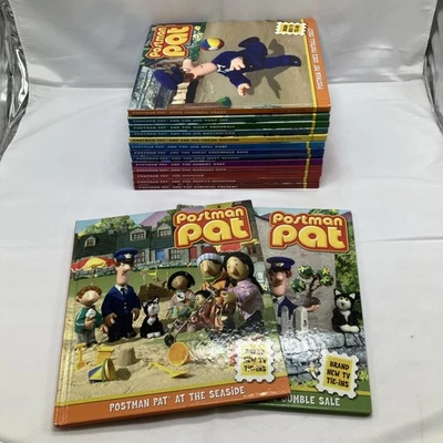 Rare Bundle Of 15 Postman Pat Hardback Books Various Titles - Simon & Schuster - Image 1 of 4
