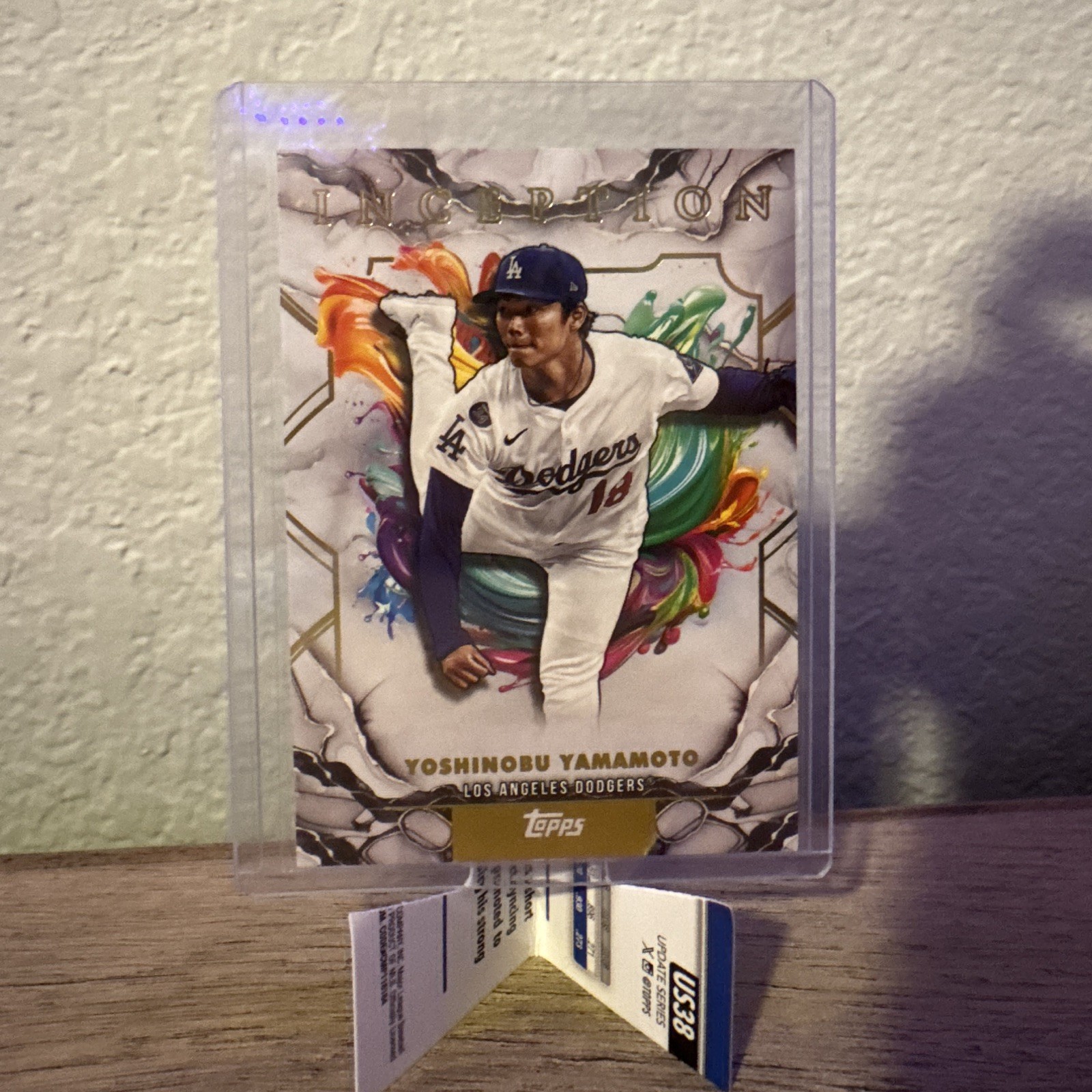 Topps 2024 Inception Yoshinobu Yamamoto Los Angeles Dodgers Base Set #44