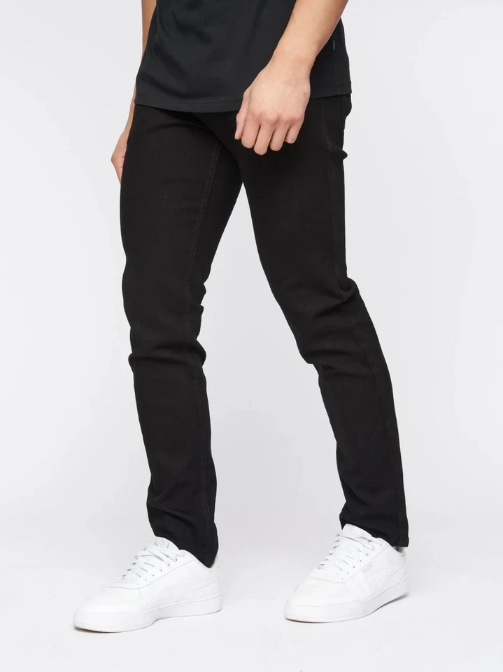 JEANS CROSSHATCH BURACA NEGROS SLIM FIT TALLA 32 S Foto 3 de 4