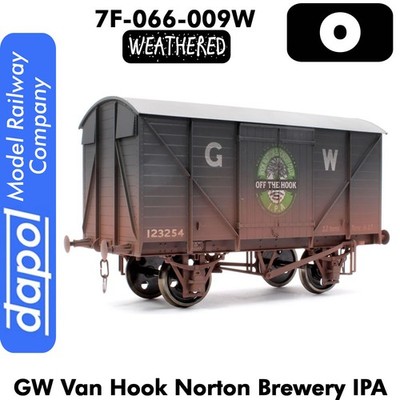 GW Van Hook Norton Brewery IPA Weathered Wagon 1:43,5 O Dapol 7F-066-009W