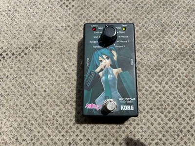 KORG MIKU STOMP Gitarren-Effektpedal für Gesangssynthesizer-Stimmmodulation