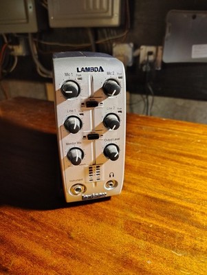 Lexicon Lambda Desktop Recording Studio USB Audio Interface MIDI dbx Preamps