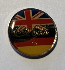 COCA COLA Ansteck Pin Deutschland UK/England/Gro&szlig;britannien